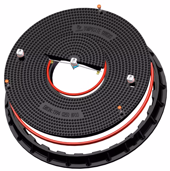 高品質強化 SMC グラスファイバープラスチックマンホールとフレームガソリンタンクカバー燃料タンクカバーガソリンタンクカバーオイルタンクカバーガソリンスタンド燃料蓋カバー